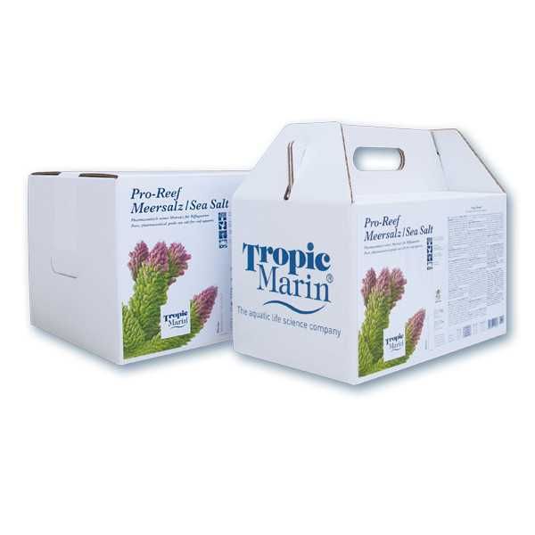 Sal marinho para aquários Tropic Marin Pro-Reef Sea Salt NOVO