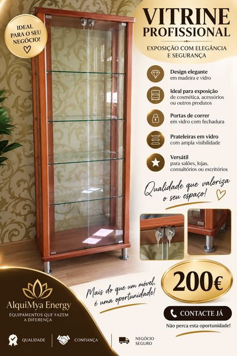 Vitrines exposição