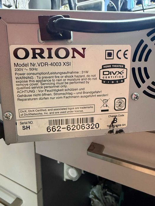 MAGNETOWID DVD COMBO ORION VDR-4003 XSI