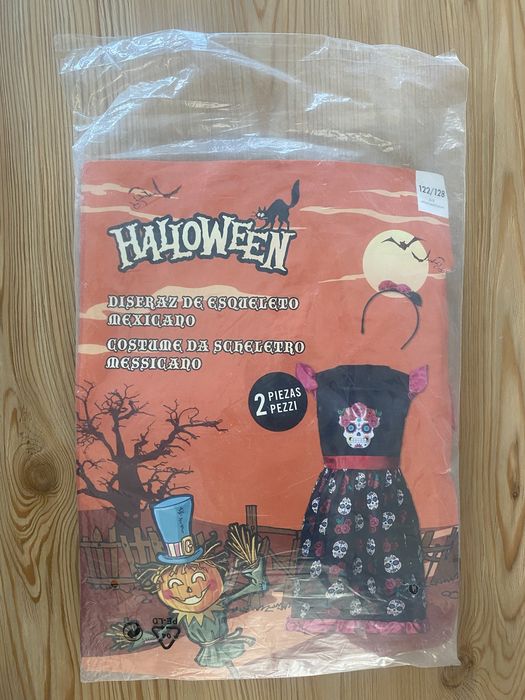 Fantasia Halloween esqueleto Mexico