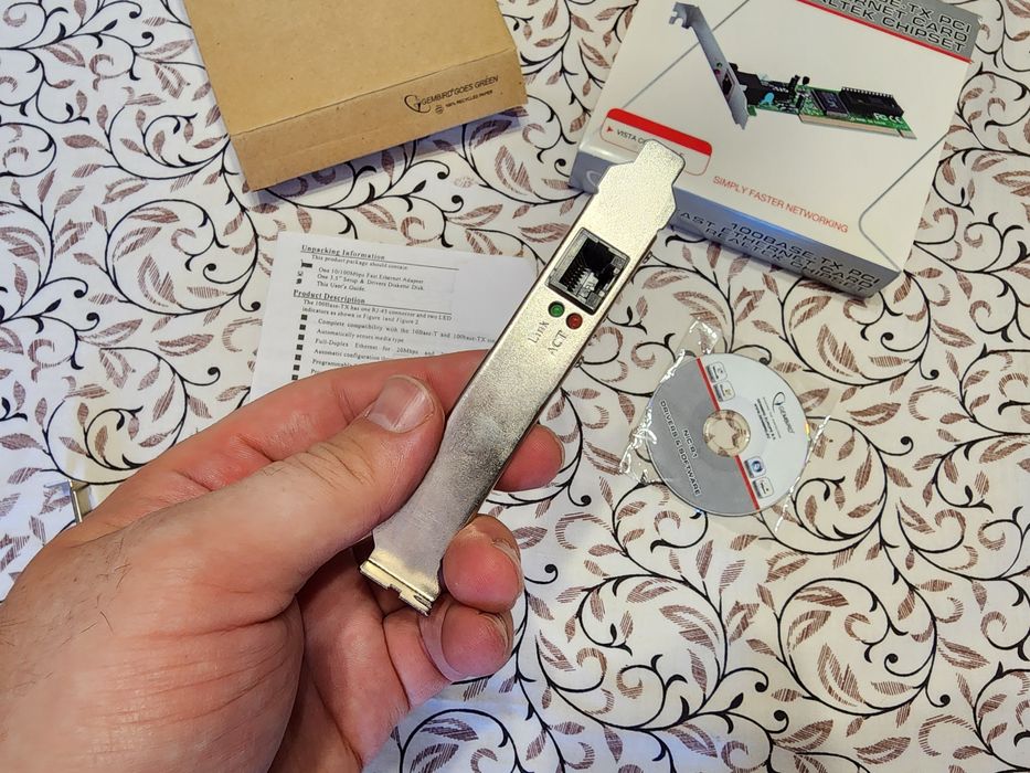 Сетевая карта  Tp link tf 3200/Gembird nic-r1