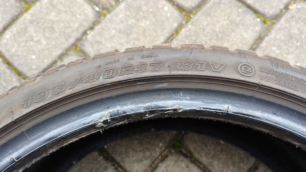 Opony wielosezonowe maxxis 195/40r17