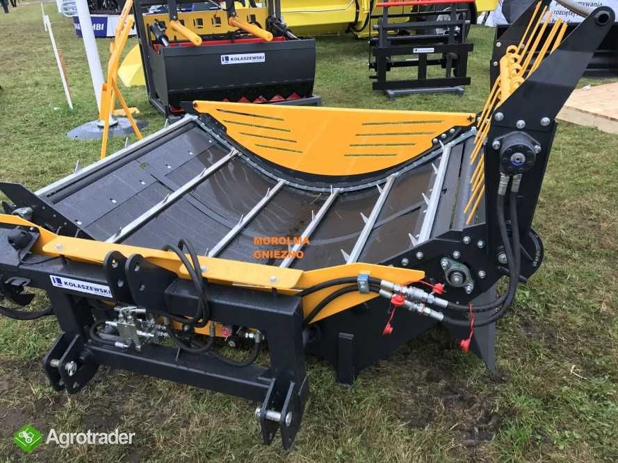 Rozwijarka scielarka balotów bel siana słomy KOŁASZEWSKI rozwijak