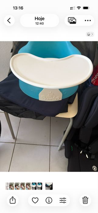 Cadeira bumbo bebe