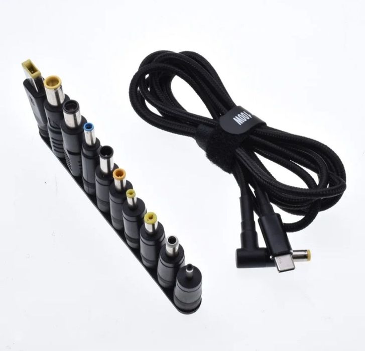 Набір перехідників для ноутбука + кабель 100W