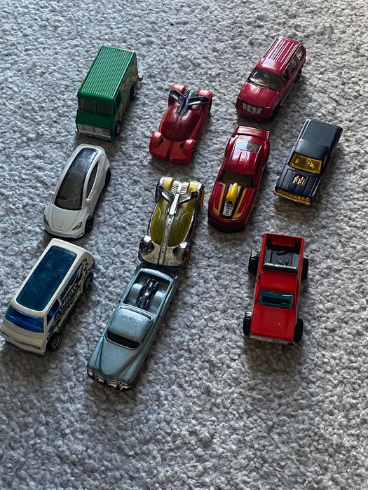 Mix 10 autek hot wheels