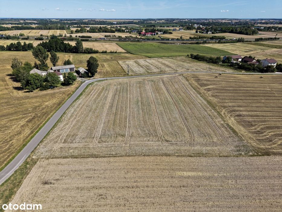 Działka RM 9514 m² z dobrym dojazdem