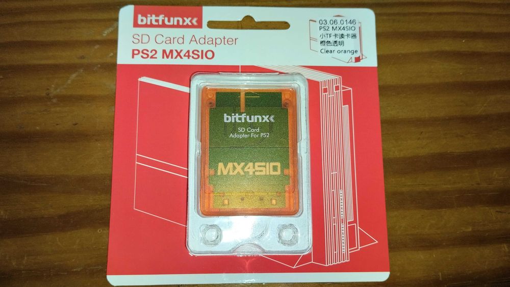 Cartão Memória MX4SIO Para PS2 OPL – Lacrado