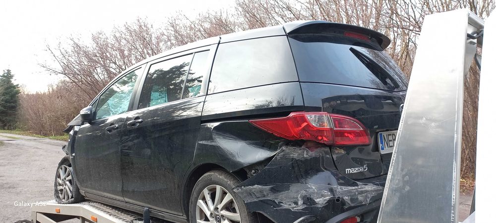 Mazda 5 cw drzwi lampa kola szyba