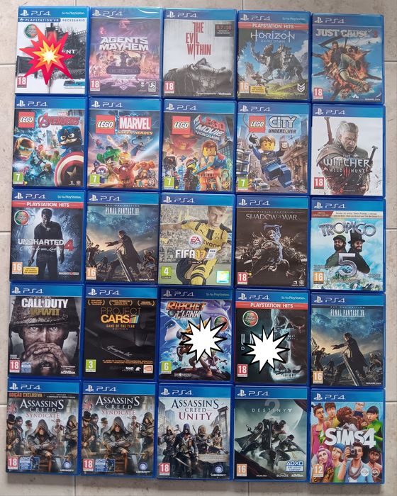 Jogos PlayStation 4 Top