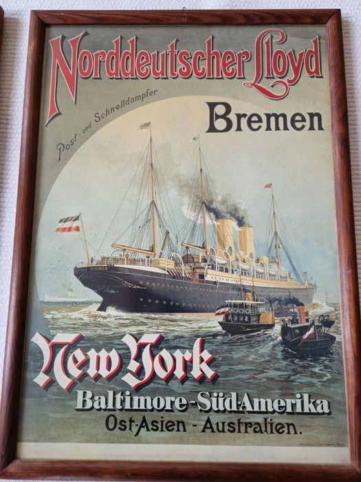 Stare plakaty marynistyczne