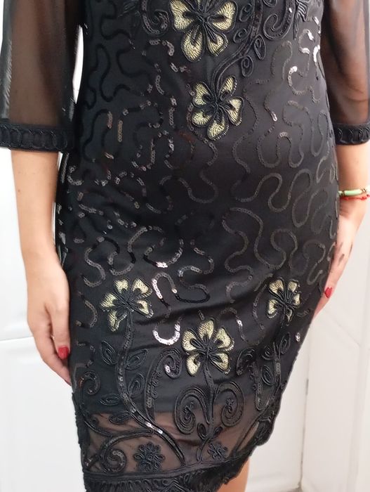 Vestido classico elegante e formal para eventos