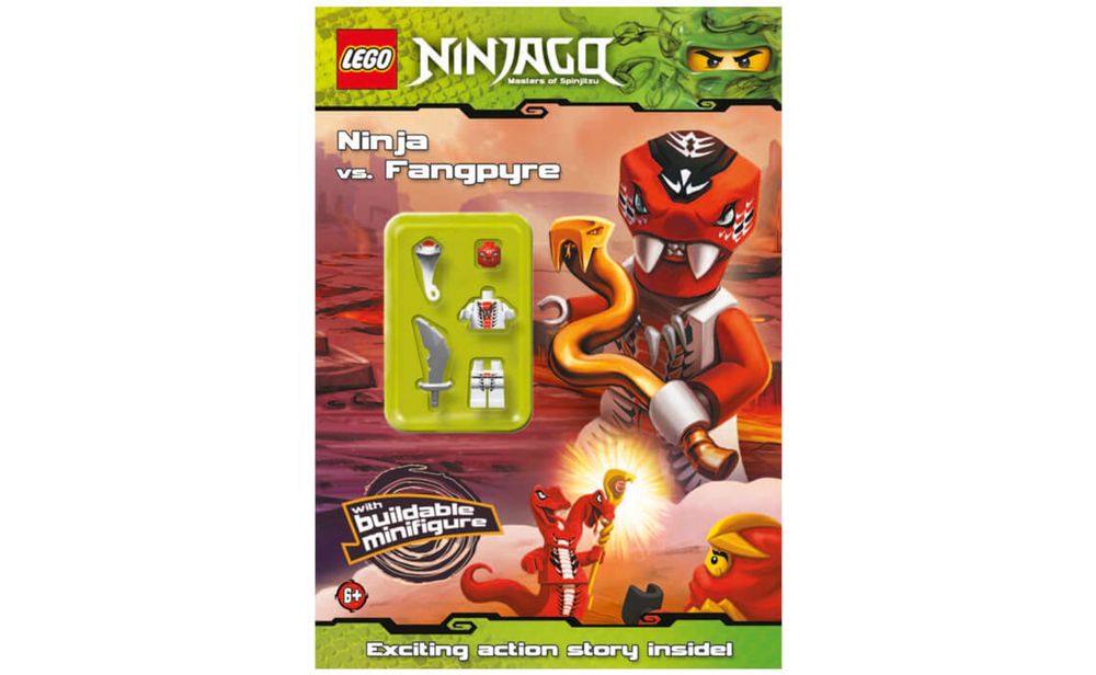 Lego ninjago журнал с фигуркой