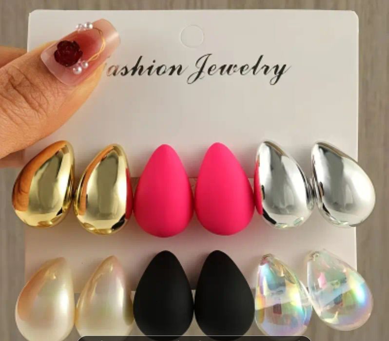 Nowy komplet kolczyków