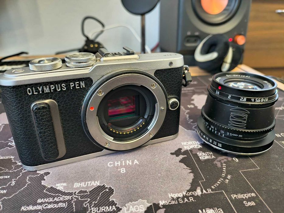 Olympus PEN E-PL8 + obiektyw