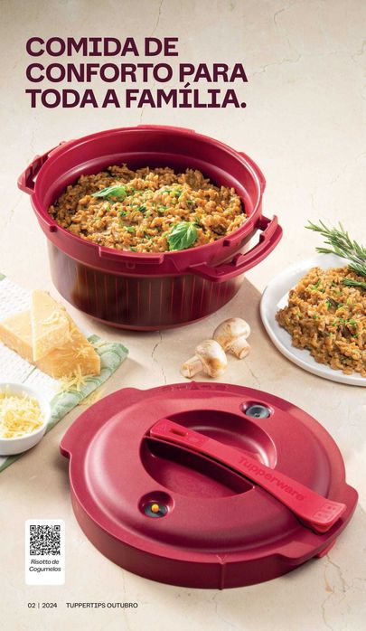 Promoções Tupperware do mês de  Outubro 2024