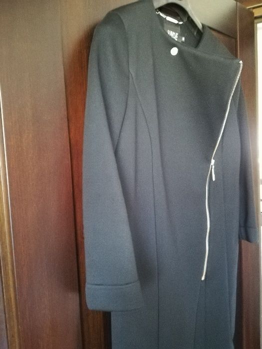 Płaszcz SIMPLE r. 36 czarny