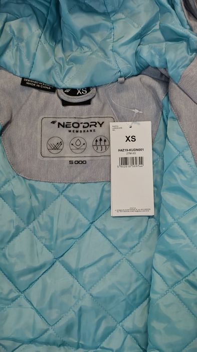 4F Damska Kurtka Narciarska XS • Membrana 5000 • Premium Zima