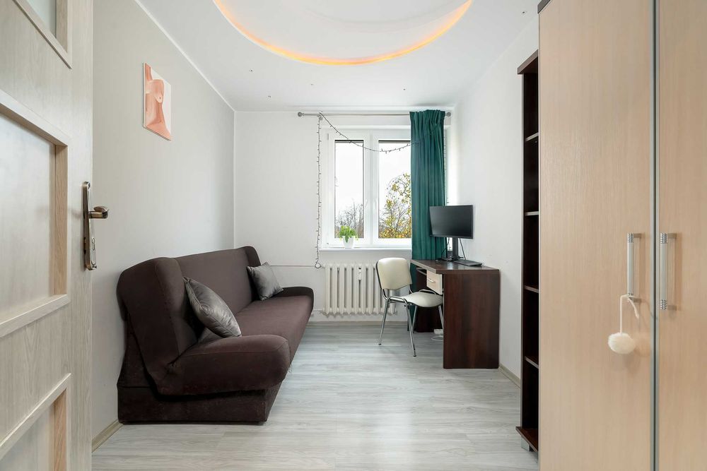 Pokój 1-os. | Sobieskiego | UAM | PST Szymanowskiego | Cozy Single Room | Затишна кімната