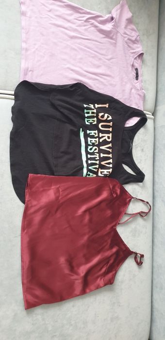 Zestaw bluzek S plus gratis