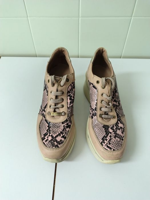 Sapatilha mulher animal print