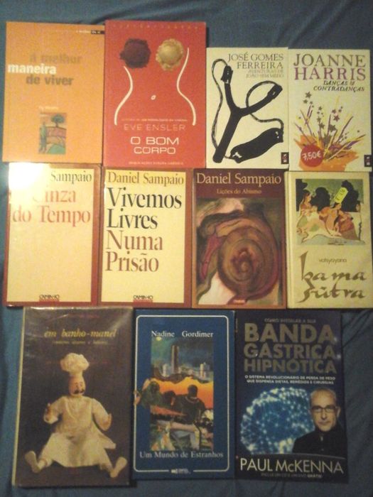 Livros LOTE 11 - Vendidos EM SEPARADO Alguns NOVOS - Entrega IMEDIATA
