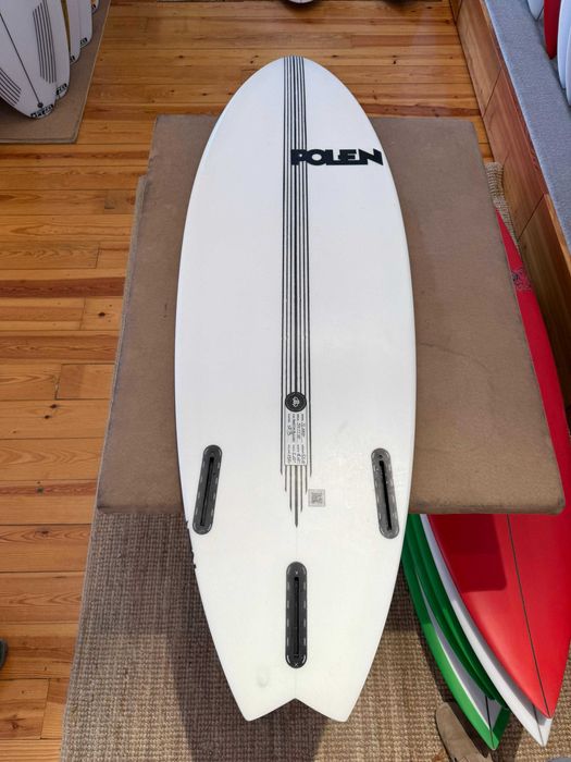 Prancha de Surf Polen Slang EPS 5"5 como nova, grande oportunidade!
