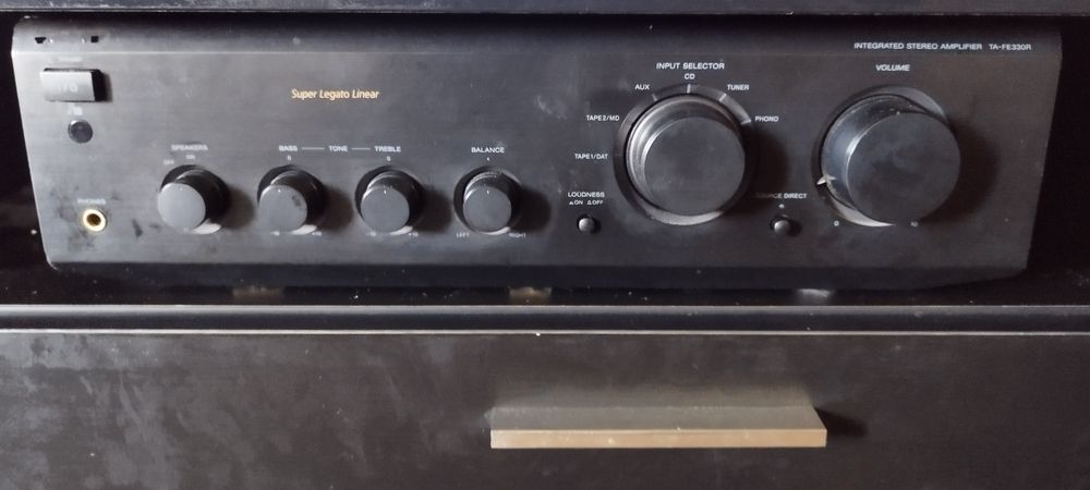 Amplificador TA-FE330R + Suportes Goldring
Amplificador TA-FE330R + Suportes Goldring
Amplificador TA-FE330R + Suportes Goldring