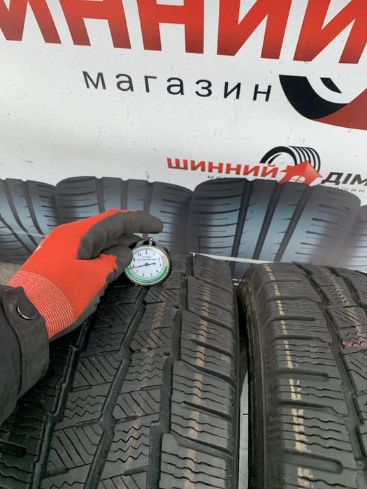 Шини 215/65 R16C Michelin пара зима  2021 рік 7,8 мм