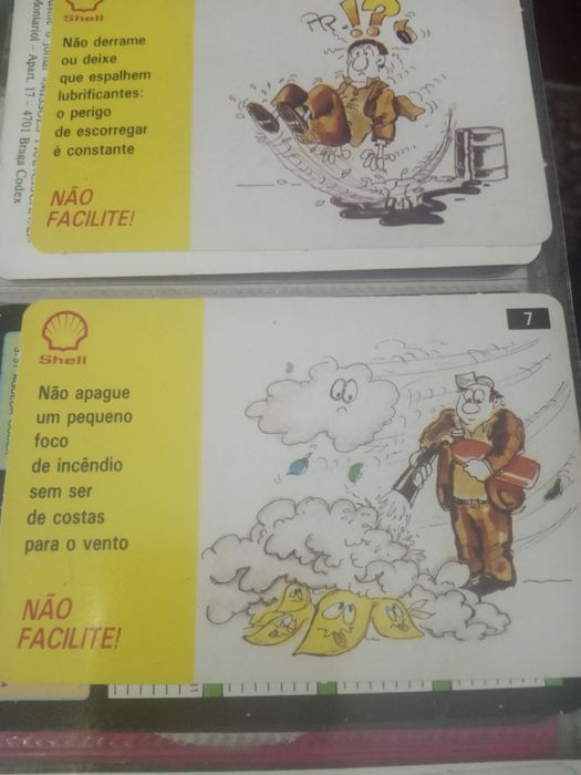 Colecção de calendários Shell