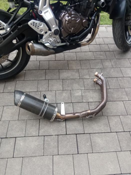 Rura wydechowa Yamaha mt07 do motocyklu