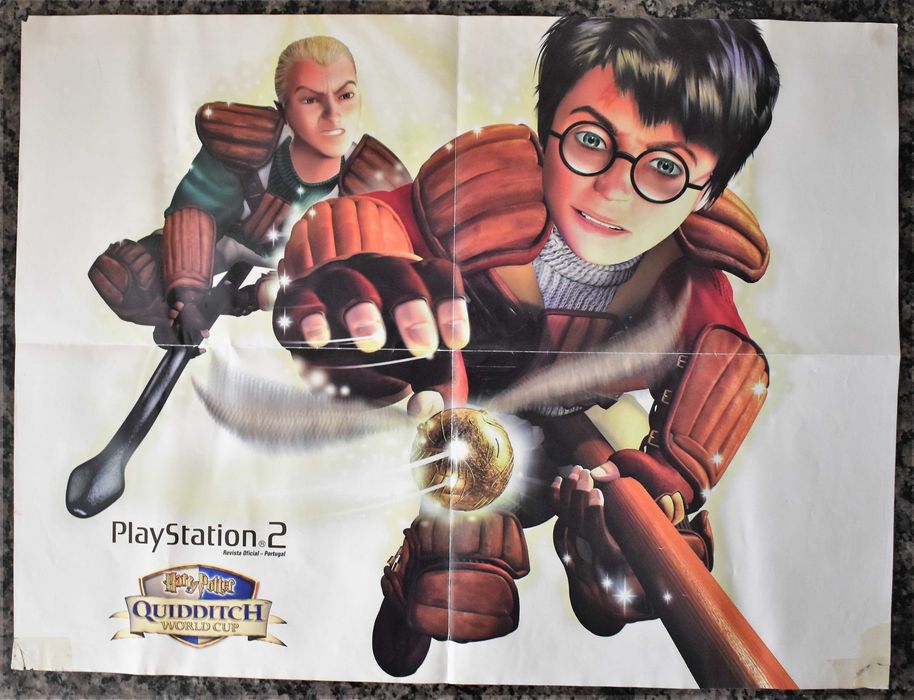WWX: Rumble Rose / Harry Potter: Quidditch World Cup - Poster PS2