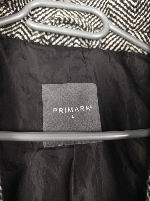 Damski płaszcz Primark L długi zapinany