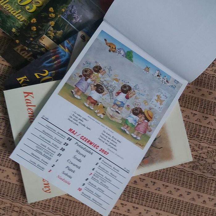 Kalendarze z lat 2000 - 2007