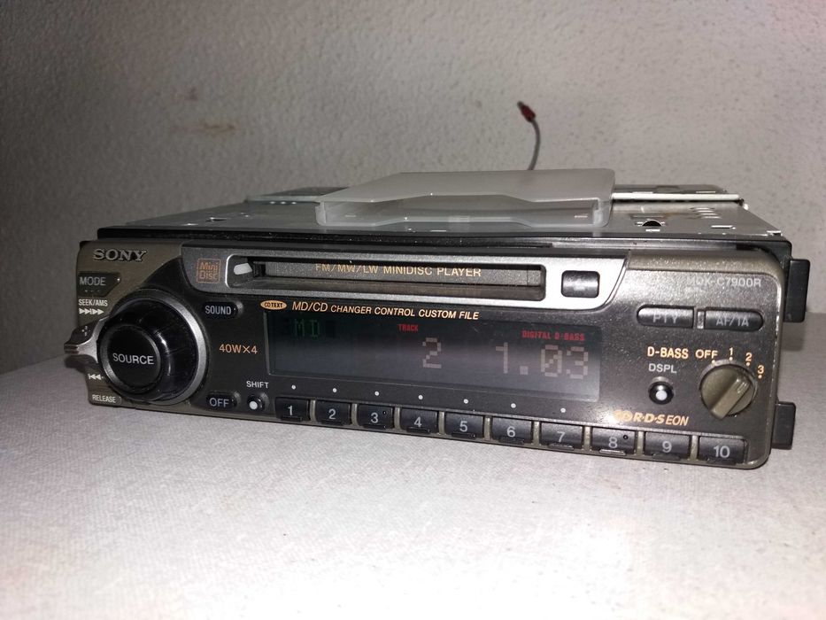 Radio Sony MDX-C7900R minidisc