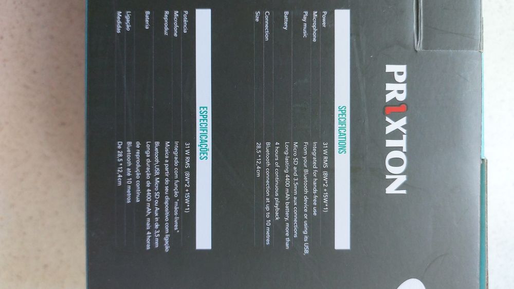 Przenośny głośnik Bluetooth + usb stan idealny