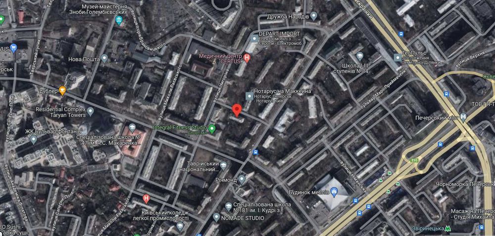 Aпартаменти подобово, вул. Джона Маккейна, Печерськ#35B1