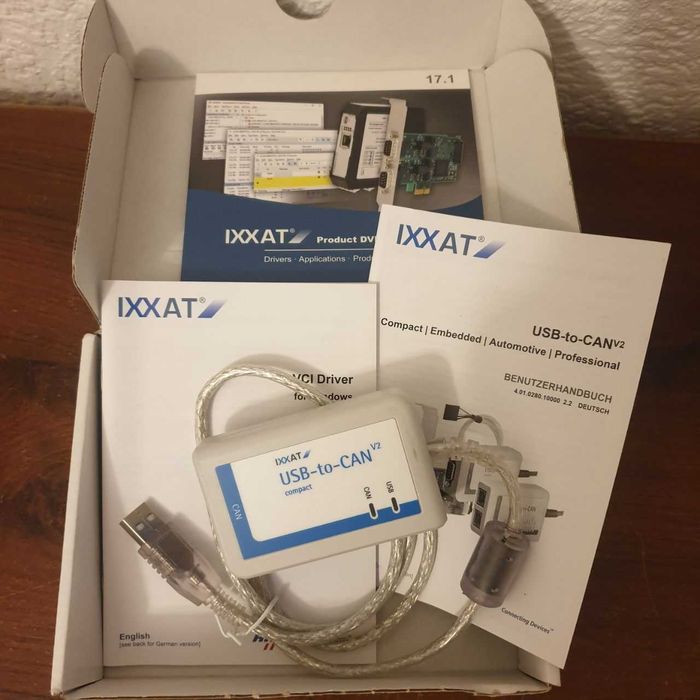 IXXAT USB-to-CAN V2 Compact Interfejs CAN USB