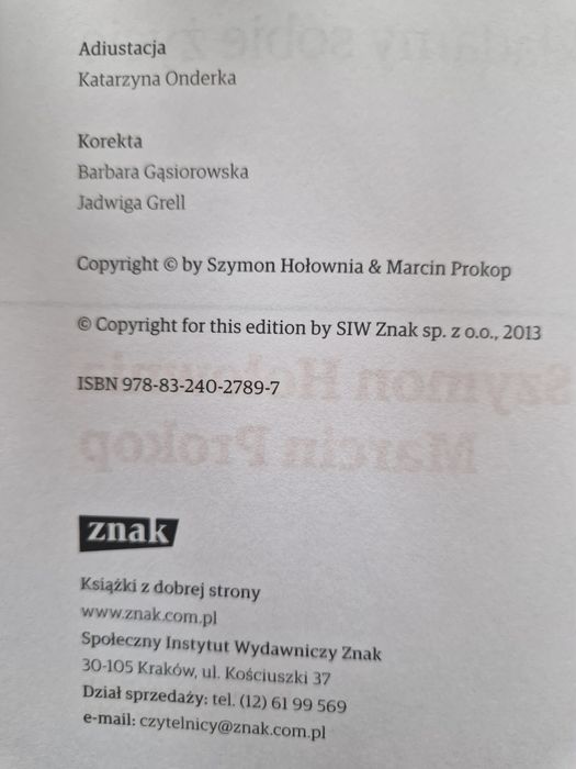 Szymon Hołownia Marcin Prokop Wszystko w Porządku Układamy Sobie Życie