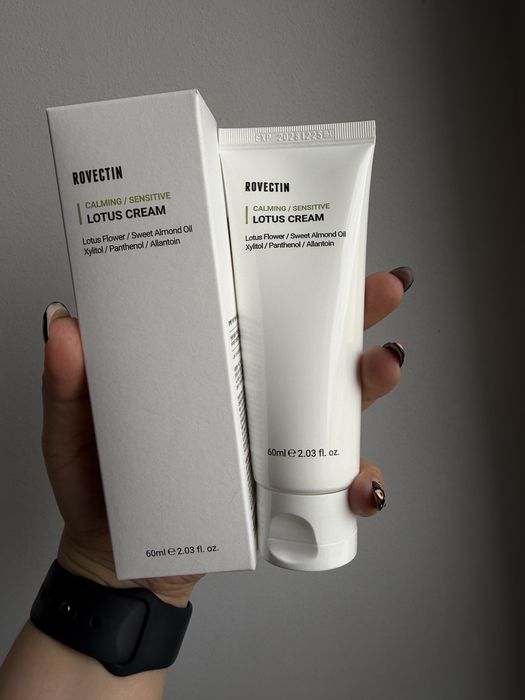 Nowy krem do twarzy Rovectin Calming Sensitive Lotus Cream  60 ml