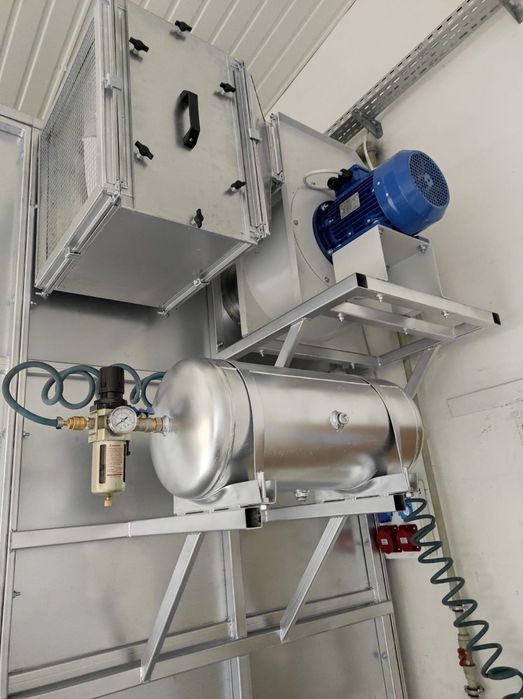 Kabina do malowania proszkowego na wymiar MIRWENT