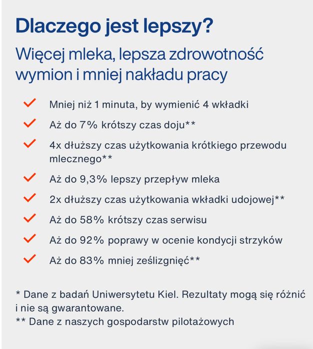 Aparat / Kolektor udojowy DeLaval Evanza do hali udojowej