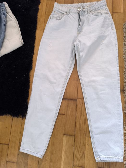 Calças de ganga Mom Bershka tamanho 36