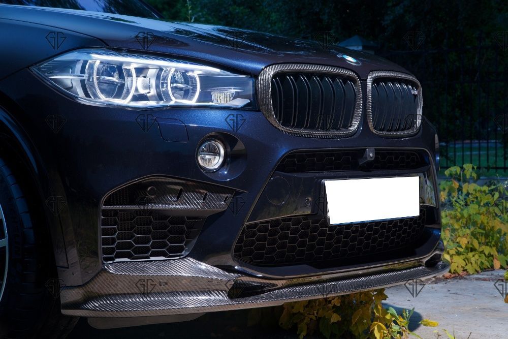 решетка радиатора BMW X5 F15 / X6 F16 / X5M / X6M ноздри карбон Carbon