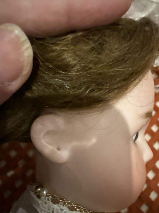 Boneca antiga Armand Marseille – porcelana alemã com mecanismo sonoro