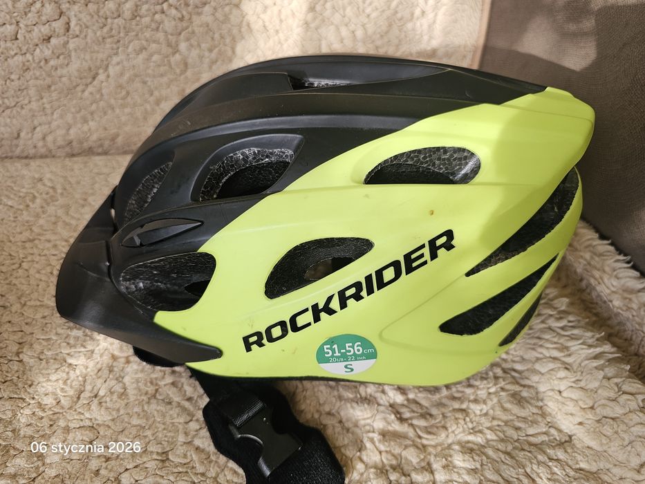 Kask w stanie idealnym brak śladów mało używany S 51-56 Rockrider !