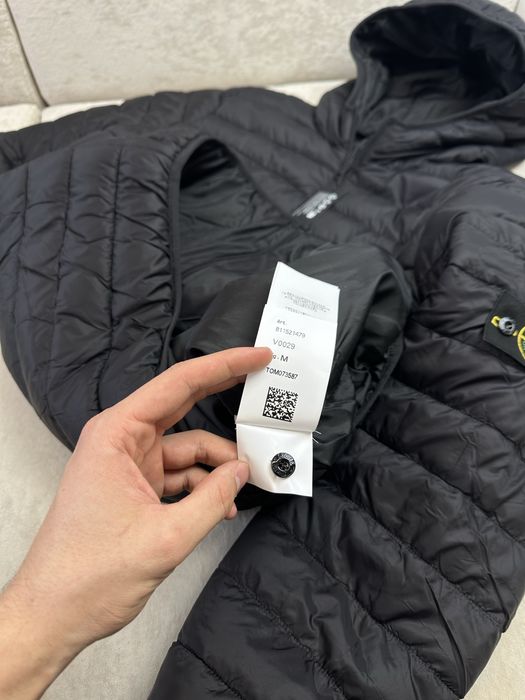 Мікропуховик синій Stone Island | Аунтефік ОЛХ ДОСТАВКОЮ!