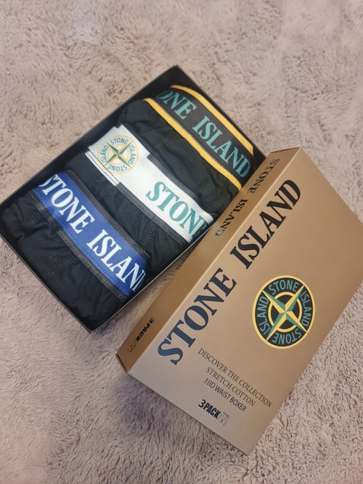 Bokserki stone Island 3pak M L XL XXL