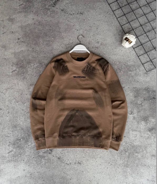 Худі Balenciaga чорні, білі, коричневі