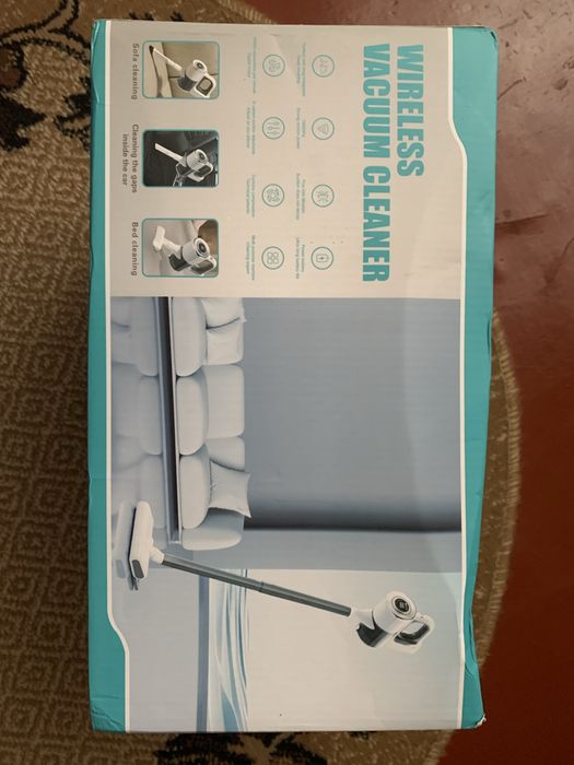 Бездротовий пилосос з тряпкою для вологого прибирання